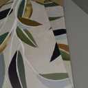 Golden Mosaic Leaves, Set of 2, Size: 3x1ft