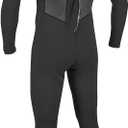 O'Neill Men's Reactor-2 3:2mm Back Zip Full Wetsuit, Lightweight Warmth and Flexibility for All Water Activities (Black, XXL)