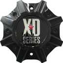 KMC XD Series Cap M-1015 M-1015 (GB) Gloss Black Center Cap