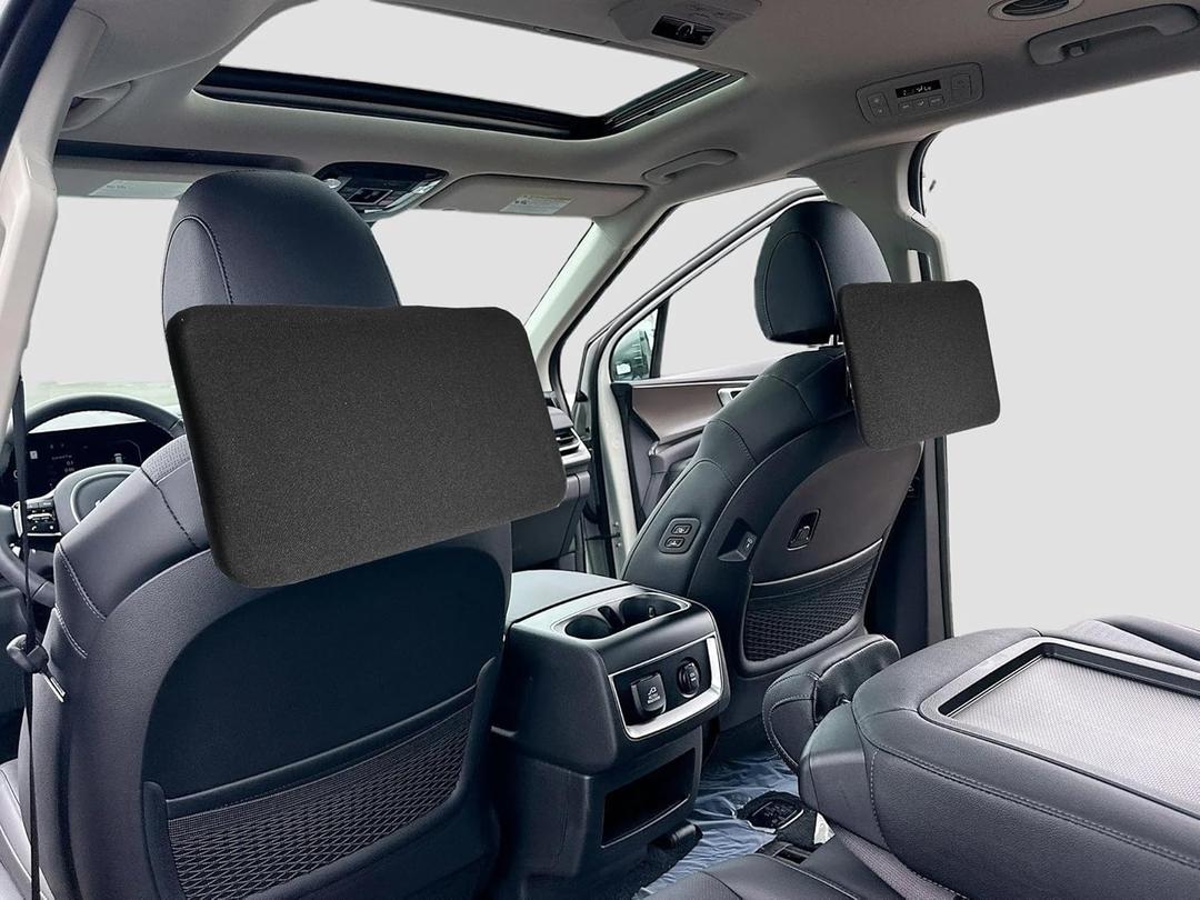 1.5mm Neoprene Screen Protector Cover for 2025 2026 Kia Carnival Rear Entertainment System with Elastic Strap Shock Absorption Scratch Resistant Dust Proof