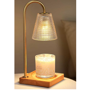 Aoibox Candle Warmer Lamp with Timer Dimmer Birthday Gifts for Women Mom Sister House Warming Gifts New Home Room Decor Vintage Wax Warmer
