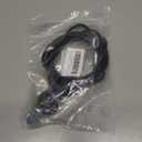 LFJ Replacement Gym Cable with Stopper Ball Fitness Pulley Cable Steel Wire Rope for Cable Machine Home Gym Weight Lift Pulley System (118"-Type A, Black)