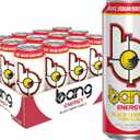 Bang Energy Black Cherry Vanilla, Sugar-Free Energy Drink, 16-Ounce (Pack of 12), Best By: 08/28/2026