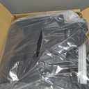 GXARTS Front Driver and Passenger Side Bottom & Top Back Replacement Leather Seat Covers Black #482 Fit for Hummer H2 2003 2004 2005 2006 2007