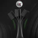 Allegro Luxury Premium Polished Metal Sonic Toothbrush M1, Silver White