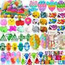 134 Pack Party Favors for Kids 3-5 4-8-12, Treasure Box Toys for Classroom Prizes, Pinata Filler, Goodie Bag Stuffers, Treasure Chest Carnival Prizes Bulk Toys