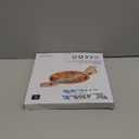 Wooden Magnetic Chess Game Set, Magnetic Chess Game with Hard Wooden Chess Board and 30 Pcs Magnet Balls, Travel Board Game for Family Party Games,Strategy Battle Game,Brain Exercise Games