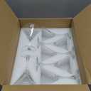 FLOWERCAT 60PCS White Plastic Plates - Heavy Duty White Disposable Plates for New Year Party/Wedding -serve for 30 guests Include 30PCS 10.25" & 30PCS 7.5" Plates for Party