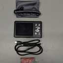 2025 New Digital Camera, 56MP FHD 1080P for Kids with 16x Digital Zoom Anti Shake, Face Detect, Smile Capture, 32GB TF Card, Battery, Lanyard, a Great Gift for Boys & GirlsBlack