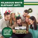 2 x Prank Gift Box, Naughty Puppies Theme Gag Gift Empty Box, Wrap Your Real Present in a Convincing and Funny Fake Gift Box, Hilarious White Elephant Gifts for Golfer, Husband, Dad, Brother and Boyfriend (Style No.3 - 1 Pack)