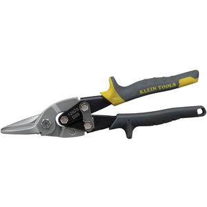 Klein Tools 1202S Metal Shears, Aviation Snips, Straight Cut, Orange