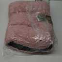 30 Inch Dog Crate Bed Pink Medium Size Dog Calming Washable Fulffy Comfy Kennel Pad Anti-Slip Pet Sleeping Mat 29" x 18"
