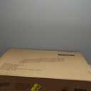 unipaws 144" Extra Wide Dog Gate and Pet Playpen, Free Standing Tall Dog Fence with Walk Through Door, Barriers for Home, Use as Indoor Dogs Cats Pen, Rabbit Pen, White