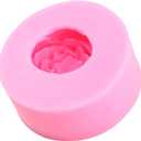 3 x 3D Flower Silicone Molds Bloom Rose Silicone Molds Peony Molds For Soap Making Chocolate Candy Polymer Clay Gum Paste Cake Decorating Set of 4