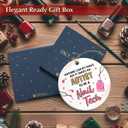 Nail Tech Christmas Ornament 2025 - Nails Technician Artist Ornament for Christmas Tree, Nail Tech Gifts for Women Artist Beauty, Gifts for Manicurist Female, for Women as Nails Salon Decor