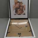 Giftgarden 14 Pack Black Picture Frames with Mat for Various Sizes Photos, Assorted Matted Frame Set Including Two 11x14, Six 8x10, Six 5x7, Gallery Frame Collage for Wall or Tabletop Display