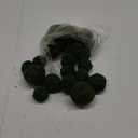 BYHER Natural Green Moss Decorative Ball,Handmade (3.5"-Set of 6)