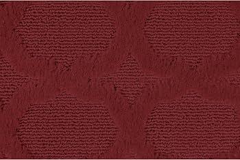 Garland Rug Sparta Non Slip Polypropylene 5 Ft. X 8 Ft. Chili Pepper Red Area Rug- Ideal for Living Rooms & Hallways, Stylish & Durable for High-Traffic Areas