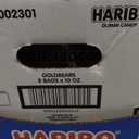 HARIBO Gummi Candy, Original Goldbears, 10 oz. Stand Up Bag (Pack of 8) Best By 09/2027