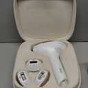 Philips Lumea 9000 Series IPL Hair Removal Device, Visible Permanent Laser Hair Reduction Done at Home, for Women & Men, SenseIQ Technology, 4 Attachments for Body, Face, Bikini & Underarms, BRI984/03 (White)