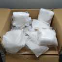 20'' Fandelier Ceiling Fans with Lights, Gold Caged Ceiling Fan with Remote Low Profile, 6 Speed and Petal, Modern Semi Flush Mount Ceiling Fan for Bedroom, Living Room, Nursery, Flower