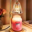 Marycele Candle Warmer Lamp with Timer Dimmer for Yankee Candles Adjustable Height, Birthday Gifts for Women Mom Sister, Wax Candle Lamp Warmer Vintage Farmhouse Home Decor