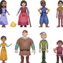 Mattel Disney Wish Toys, The Teens Mini Doll Set, 8 Posable Dolls & Star Figure, Signature Outfits Inspired by the Movie