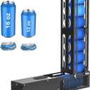 YOTAN Electric Can Crusher, 12oz&16oz Automatic Can Crusher, Can Fill 8 Cans at a Time, Automatic Can Eject, Heavy Duty Can Crushers for Recycling Aluminum Seltzer, Cola, Beer Cans