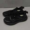 Treesky Non Slip Work Shoes for Women - Ultra Lightweight Slip Resistant Sneakers for Nursing, Food Service & Kitchen, Ideal for Wet Environments, Walking & Standing All Day (8, Black)