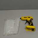 Full Size Cordless Hot Glue Gun Compatible with DeWalt 20V Battery (Battery NOT included), Handheld Wireless Powered Glue Gun Kit with 30PCS 0.44 Glue Sticks for Arts Crafts DIY Quick Home Repairs