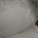 Niccy Half Moon Round LED Bathroom Mirror for Wall, 24" Irregular LED Mirror with Anti-Fog, 3-Color Adjustal, Dimmable, Semi Circle Frameless Makeup Mirror for Bathroom, Explosion-Proof