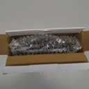 GE Modern Loop Rabbit Ears Indoor TV Antenna, 15 inch Extendable Dipoles, 4K 1080P VHF UHF, Tabletop Antenna, Digital HDTV Antenna, Smart TV Compatible, 4ft Coaxial Cable, Black, 33675