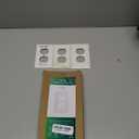 6-Pack Classic Beadboard Duplex Outlet Cover Plate, Decorative Switch Plates and Outlet Covers, Natural Bamboo Fiber Wall Plates for Electrical Outlets, 1 Gang Receptacle Cover,Pure White, 3 only