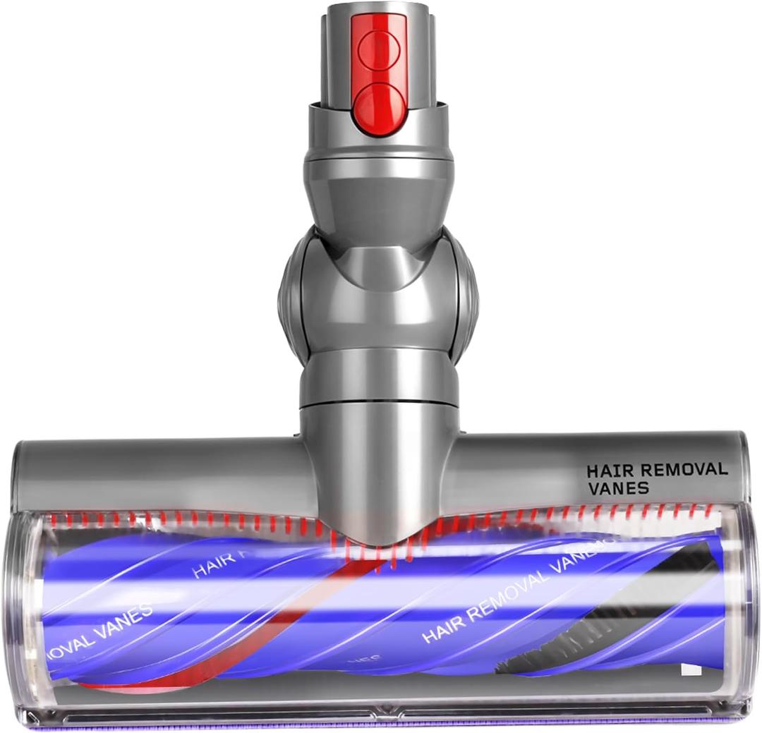 Upgraded Anti-Tangle Replacement Motorized Head Compatible with Dyson V9 / Digital Slim / V12 Slim | Direct-Drive Cordless Vacuum Attachment | Part No. 972182-02