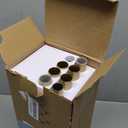 2 Pack Curtain Rod 32 to 58 Inches (2.6 to 4.8 ft), USFOOK 7/8 Inch Heavy Duty Curtain Rods for Windows, Telescoping Splicing Drapery Rods with Gold Twisted Cage Finials