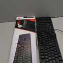 Redragon K521 Upgrade Rainbow LED Gaming Keyboard, 104 Keys Wired Mechanical Feeling Keyboard with Multimedia Keys, One-Touch Backlit, Anti-Ghosting, Compatible with PC, Mac, PS4/5, Xbox (Black)