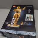 LEGO Star Wars C-3PO Buildable Droid Figure, Build and Display Model with C-3PO Minifigure, Star Wars Collectible for Home or Office Decor, Nostalgic Gift Idea for Adults, Fans or Collectors, 75398
