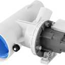 WH11X29539 AP6986715 Drain Pump and Filter Replacement for GE Front Load Washers gfw550spn2dg Replaces B25-3A04, 4962370, EAP16217203, PD00065822, PS16217203 by AMI PARTS (1-year QA)