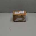 GKOLED 12 Pack Recessed Low Voltage LED Step Riser Light, Diameter 1" Mini Size Landscape Lighting for Outdoor Deck Stair Railing Post, 12V 3000K, Die-cast Aluminum, Black Powder Coated, UL-Listed