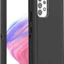 AICase for Galaxy A53 5G Case, Heavy Duty Drop Protection Full Body Rugged Shockproof/Dust Proof Military Protective Tough Durable Phone Cover for Samsung Galaxy A53 5G (Black)