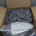 100% Waterproof Sectional Recliner Couch Covers for Reclining Couch L Shaped Corner Sectional Sofa Cover Jacquard Stretch L Shape Recliner Slipcovers (5 Seater 1 Console Cover, Middle Gray)