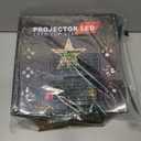 Mrrihand Christmas Tree Topper Lighted with 6 Projection Modes, Christmas Star Tree Topper Built-in LED Rotating Lights, Gold 3D Glitter Dynamic Projection for Christmas Tree Decorations