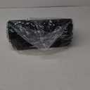 12 Pcs Under Couch Blocker for Bed Adjustable Furniture Plastic Under Bed Blocker with 30 Ties Black Couch Barriers for Dogs Pets Cats (Style 1)