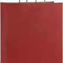 BagDream Gift Bags 10x5x13 Inches 50Pcs Red Stripes Large Kraft Paper Bags with Handles Bulk for Shopping, Merchandise, Retail, Party Favor, Christmas, Recycled Paper Sacks