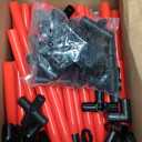 2 in 1 Dual Shot Basketball Arcade Game with 2 Dart Boards/Electronic Scoreboard/LED Light, Kids Basketball Hoop for Home Indoor Outdoor, Sport Toys for Boys Girls