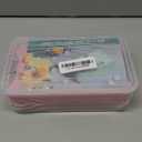 Small Ice Cube Tray for Freezer: FDDAI Easy Release Ice Cube Maker - Plastic Stackable Cubed Ice Trays and Bin - Making Tiny Honeycomb Icecubes (Pink)