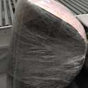 SWITTE Human Dog Bed for Adult, 59"x40"x10" Washable Giant Human Size Dog Bed with Blanket for People Doze Off, Removable Large Beds with Pillow - Orange