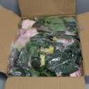 Sggvecsy 4Pcs 31Ft Artificial Rose Vine Fake Flower Garland Floral Garland Faux Silk Hanging Vine Rose Ivy Vines for Wedding Arch Party Wall Garden Ceremony Background Outdoor Decor (Pink)