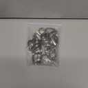 Jamiikury M4 Wire Rope Thimble, 304 Stainless Steel Thimble for 1/8-5/32 Inch Diameter Wire Rope, 24 Pieces