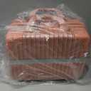 Adult Game Toy Storage Organizer Case and 9 Pcs Toy Storage Bags, Reusable Organizer Case Lock Box for Women and Men, 3 Sized Bag for Home(Elegant Color,Medium)